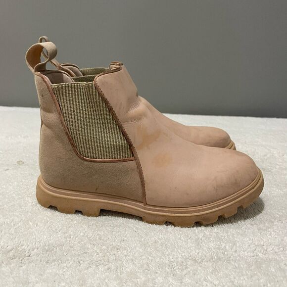 Native Girls Chameleon Pink Chelsea Boots J2 Ankle Kensington Treklite Pull On - Picture 5 of 13